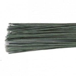Culpitt Floral Wire Dark Green set/20 22 gauge