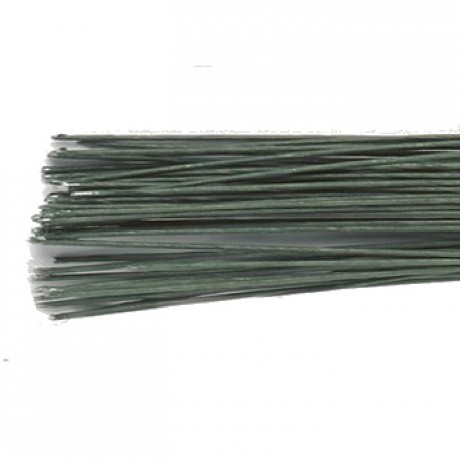 Culpitt Floral Wire Dark Green set/50 24 gauge