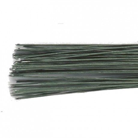 Culpitt Floral Wire Dark Green set/50 30 gauge
