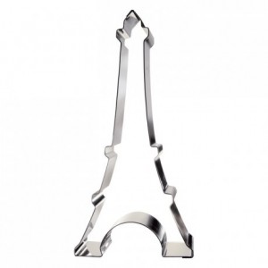Eiffel tower stainless steel H30 195x90 mm