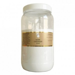 Acide tartrique E334 1 kg