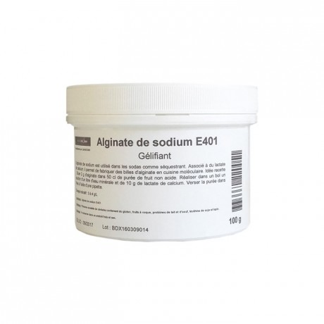 Alginate de sodium E401 100 g