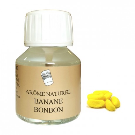 Arôme banane bonbon naturel 115 mL