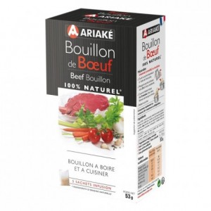Beef Bouillon to infuse 5 sachets for 33 cL