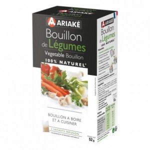 Vegetable Bouillon to infuse 5 sachets for 33 cL