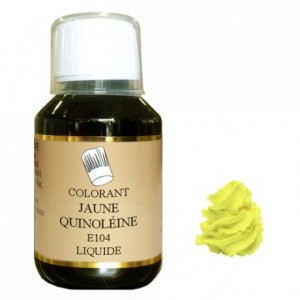 Liquid hydrosoluble colour Yellow quinoline 115 mL
