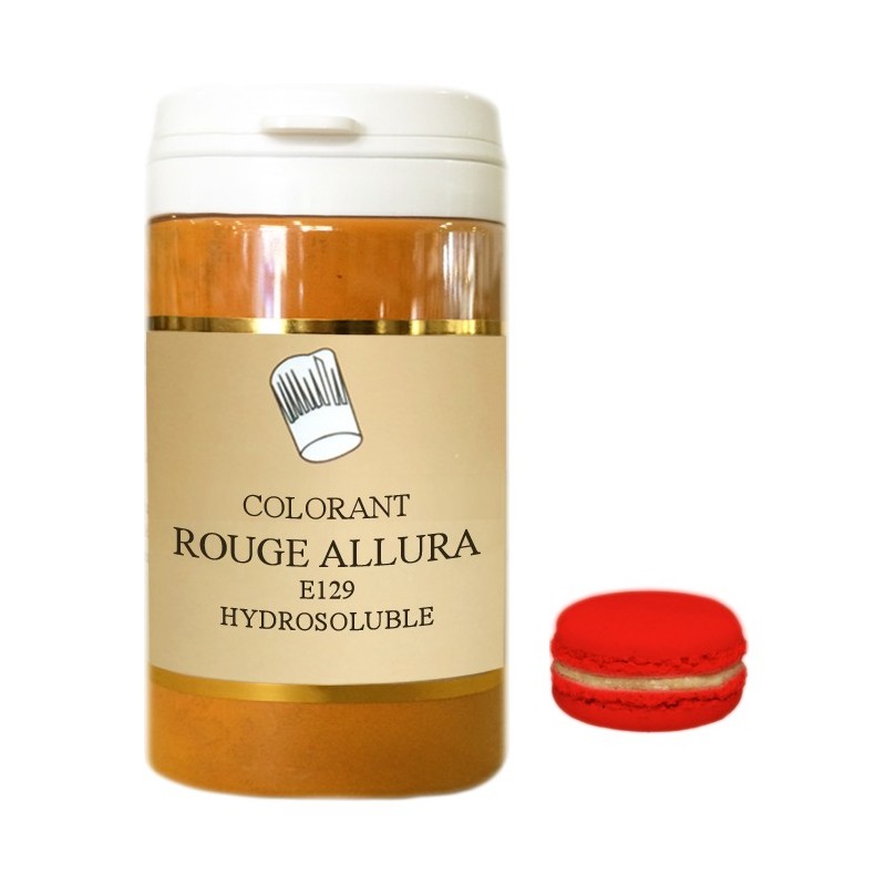 Sélectarôme - Powder hydrosoluble colour high concentration allura red 1 kg