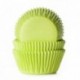 House of Marie Baking cups Lime Green pk/50