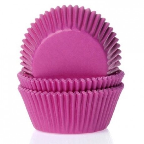 House of Marie Baking cups Pink pk/50