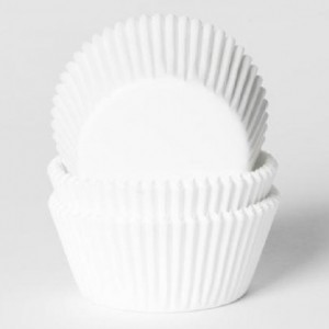 House of Marie Baking cups White pk/500