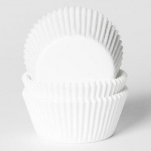 House of Marie Baking cups White pk/500