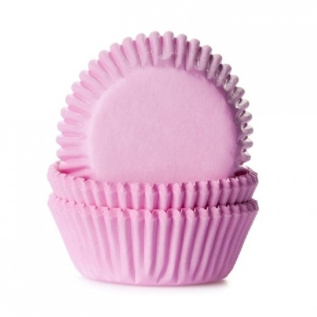 House of Marie Mini Baking cups Light Pink pk/60