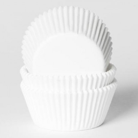 House of Marie Mini Baking cups White pk/500