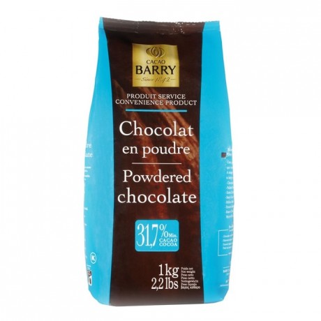 Powder chocolate for chocolate beverages 31,7% cacao 1 kg