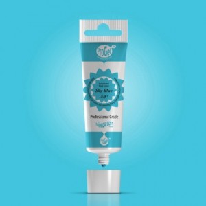 Colorant alimentaire en gel ProGel Rainbow Dust Sky Blue 25 g