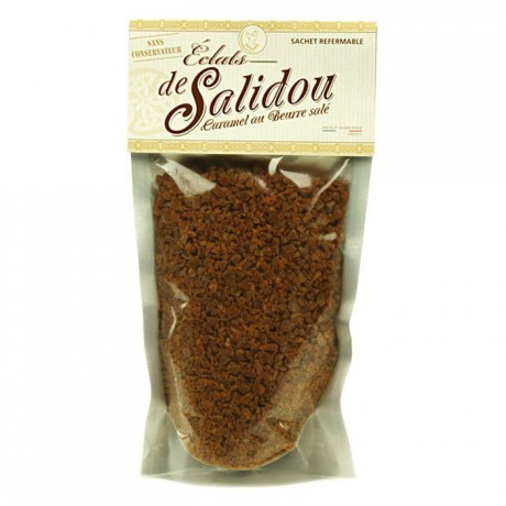 Salted butter caramel nibs Salidou 220 g