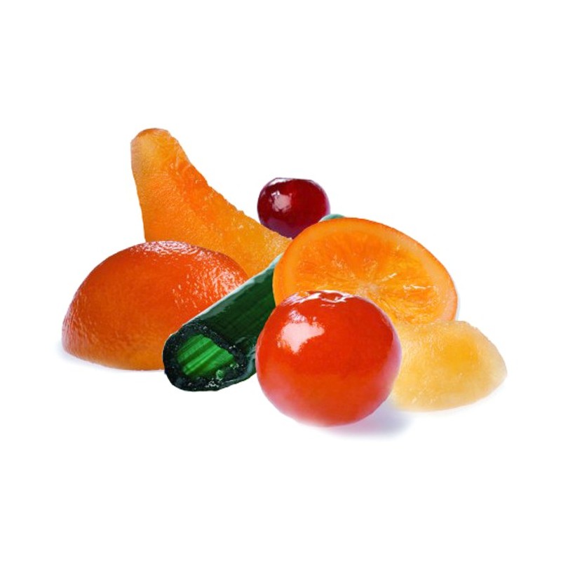 Assortiment de Fruits Confits d'Apt 400 gr : : Epicerie