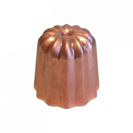 Mould for cannelés copper Ø 35 mm