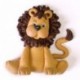 Katy Sue Mould Sugar Buttons Character - Lion