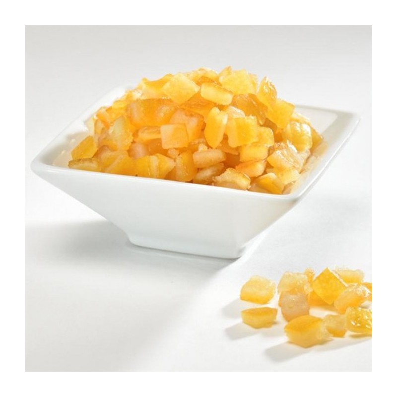 Les Fleurons d'Apt Candied orange peel cubes 1 kg