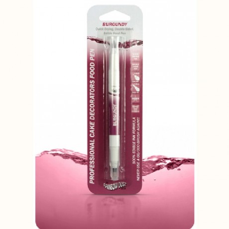 Stylo alimentaire à double mine Rainbow Dust Burgundy