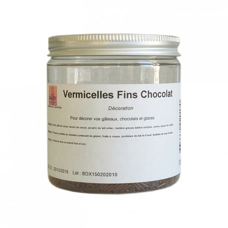 Vermicelles fins chocolat 125 g
