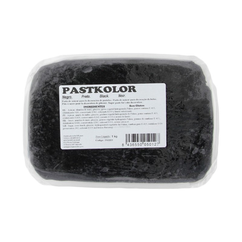 PastKolor - Pâte à sucre PastKolor marron 1 kg
