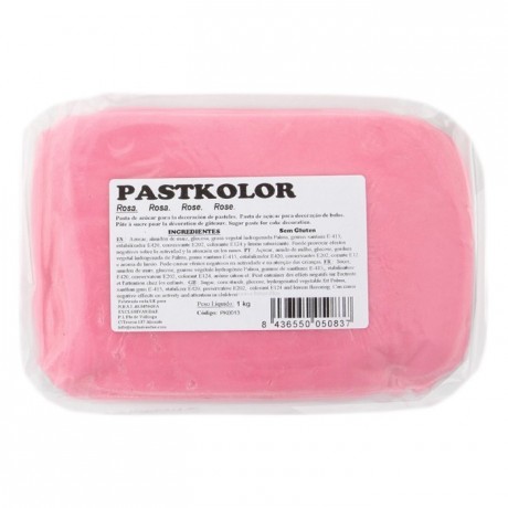 Pâte à sucre PastKolor rose 1 kg