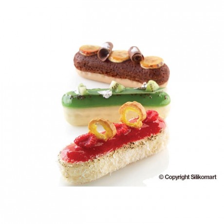 Moule silicone Eclair 129 x 40 x 35 mm