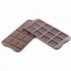 Moule silicone pour chocolat tablette 38 x 28 x 4,5 mm