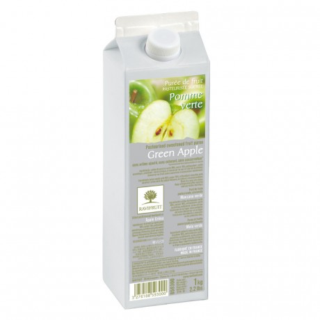 Green apple purée Ravifruit 1 kg