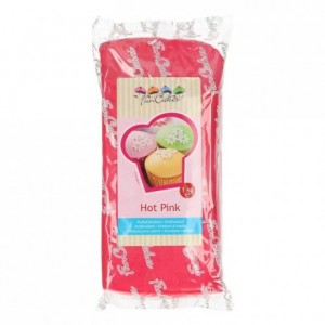 Pâte à sucre FunCakes rose fushia 1 kg