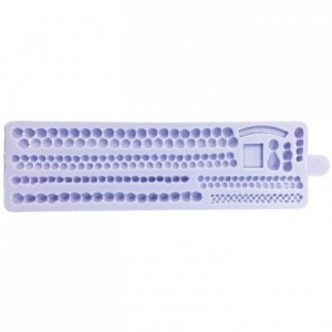 Moule silicone Karen Davies pour pâte à sucre collier de perle