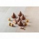 Flame chocolate silicone mould Ø 27 x 28 mm