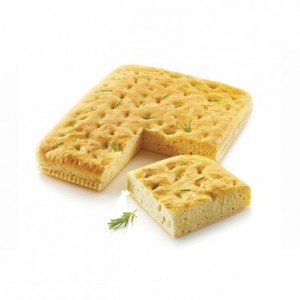 Foccaccia perforated silicone mould 345 x 265 x 28 mm