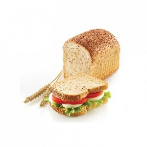 Moule silicone perforé Sandwich Bread 150 x 100 x 75 mm