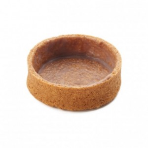 Round pie crust Graham Crunchy La Rose Noire Ø55 mm (100 pcs)