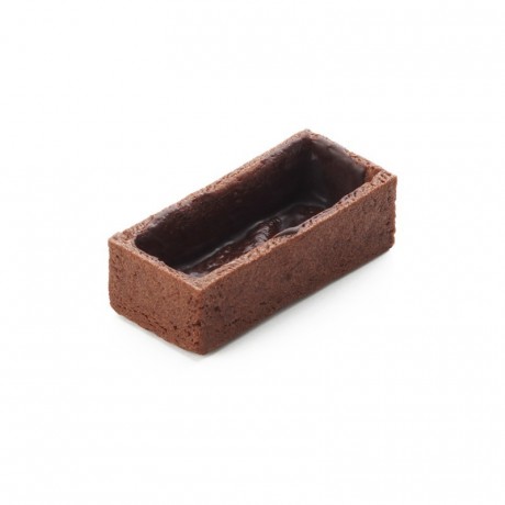 Fonds rectangles mini cacao La Rose Noire 53 x 24 mm (192 pièces)