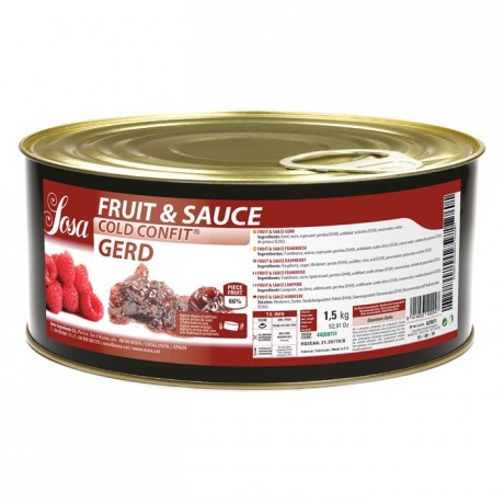 Fruit&sauce raspberry Sosa 1,5 kg