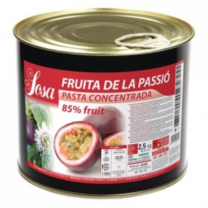 Passion fruit concentrated dough Sosa 1,5 kg