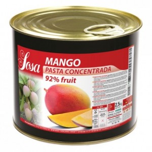 Mango concentrated dough Sosa 1,5 kg