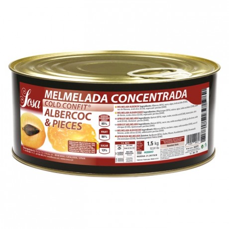 Apricot concentrated jam Sosa 1,5 kg