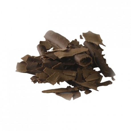 Dark chocolate shavings 45,5% cocoa 2,5 kg