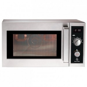 Microwave oven stainless steel 25 L 1000 W