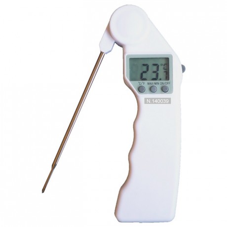 Thermomètre électronique sonde repliable -50°C +300°C