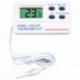 Thermomètre frigo électronique avec alarme certifié -50°C à +70°C