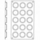 Silicone mould Gastroflex 15 mini tartlets Ø 45 mm