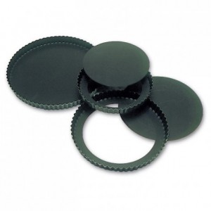 Matfer - Caissette ovale plissée noire n° 88 L 105 mm (lot de 1000)