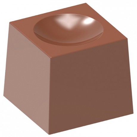 Chocolate mould polycarbonate 24 hollow squares sweets