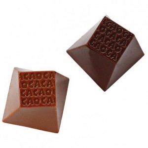 Moule 35 bonbons cacao en polycarbonate pour chocolat